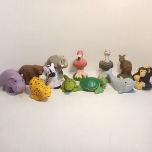 Fisher Price Little People Lot of 12 Zoo Animal Figures